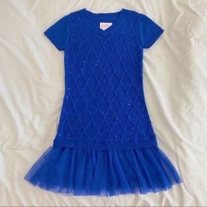 Royal Blue Sequin Dress